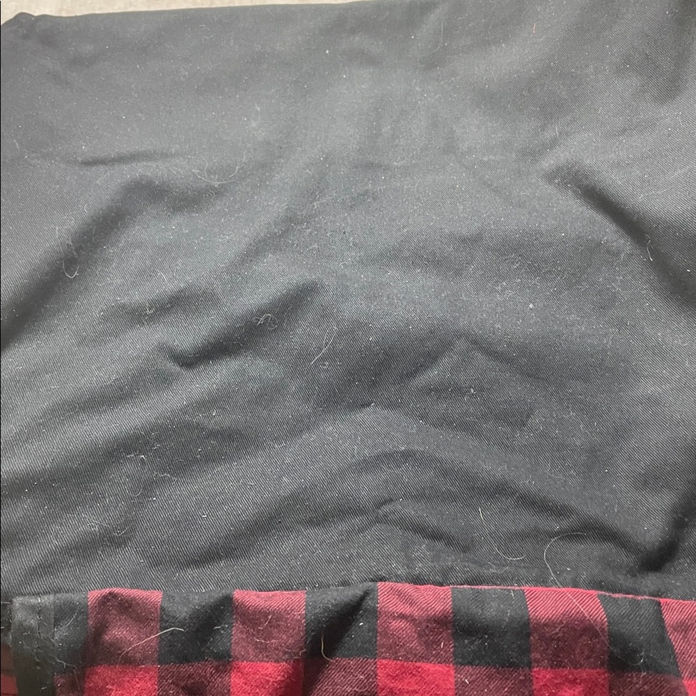 Stylish Checkered Shoulder Bag in Red and Brown - Picture 5 of 7